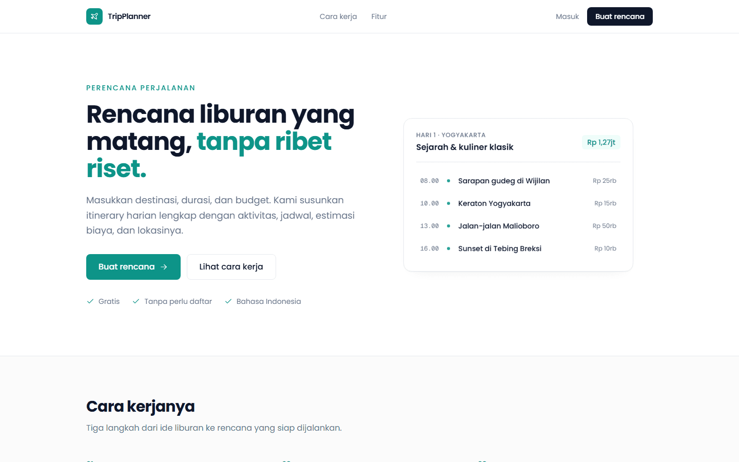 AI Trip Planner